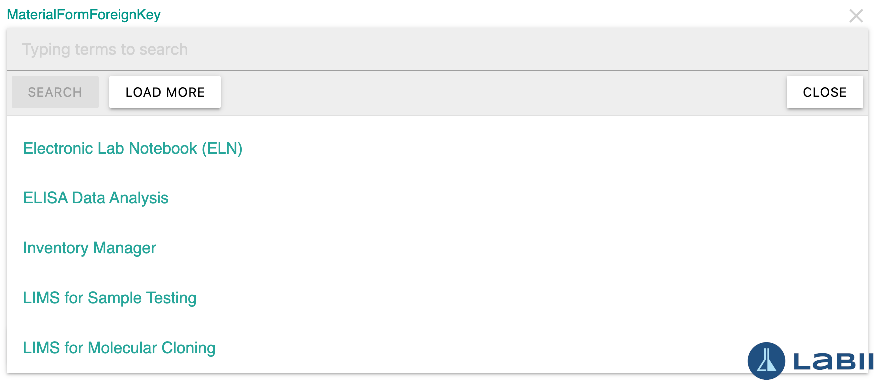 Labii ForeignKeyMultiple widget